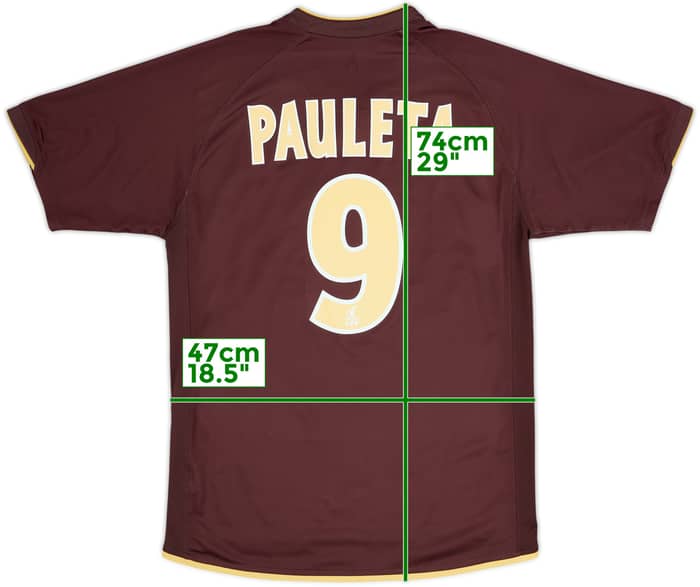 2006-07 Paris Saint-Germain Away Shirt Pauleta #9 - 8/10 - (S)