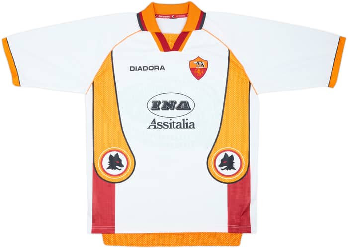 1997-98 Roma Away Shirt - 8/10 - (XL)