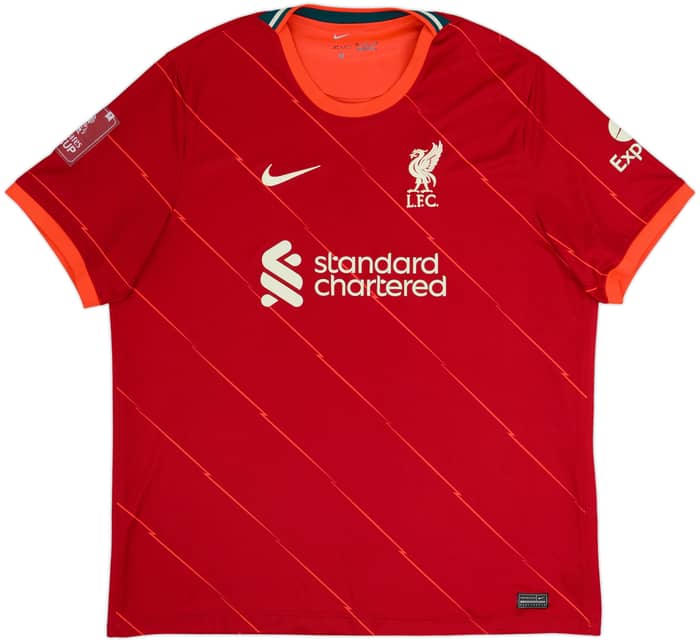 2021-22 Liverpool Home Shirt M.Salah #11 - 5/10 - (XXL)