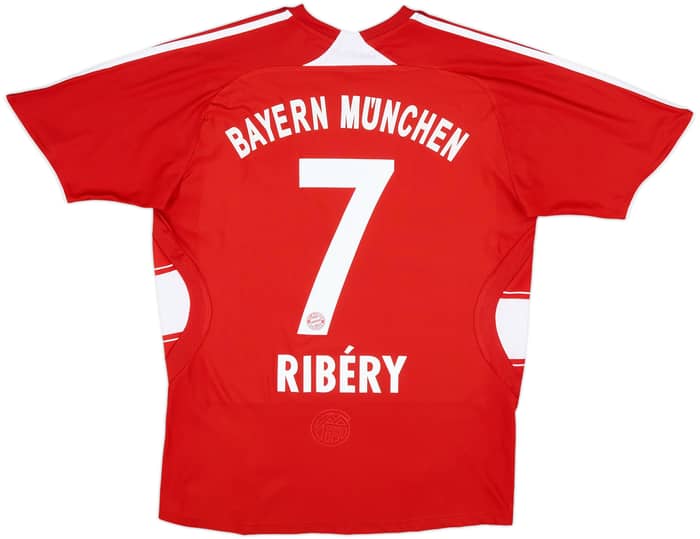 2008-09 Bayern Munich Home Shirt Ribery #7 - 8/10 - (XL.Boys)
