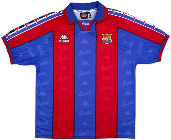 1995-97 Barcelona Home Shirt - 8/10 - (M)