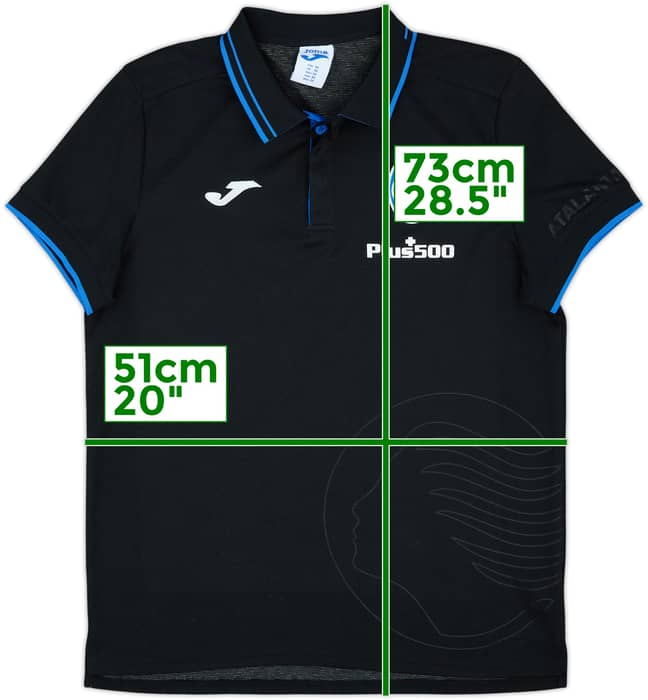 2021-22 Atalanta Joma Polo Shirt - 8/10 - (M)