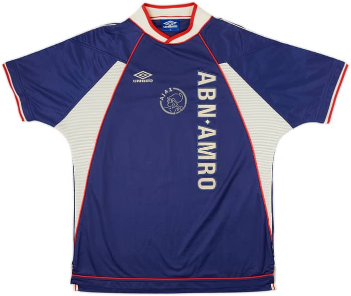 1999-00 Ajax Away Shirt Van Der Vaart #43 - 8/10 - (XL)