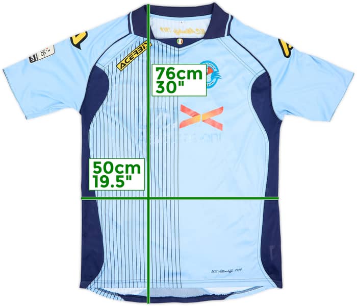 2014-15 AlbinoLeffe Match Issue Home Shirt #8