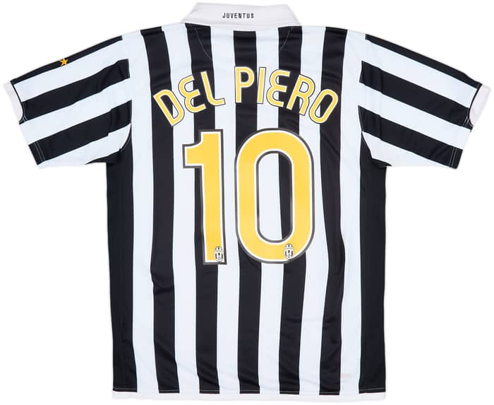 2006-07 Juventus Home Shirt Del Piero #10 - 7/10 - (L)