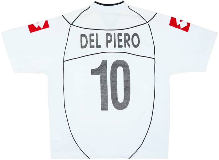 2002-03 Juventus Away Shirt Del Piero #10 - 5/10 - (L)