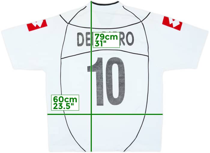2002-03 Juventus Away Shirt Del Piero #10 - 5/10 - (L)