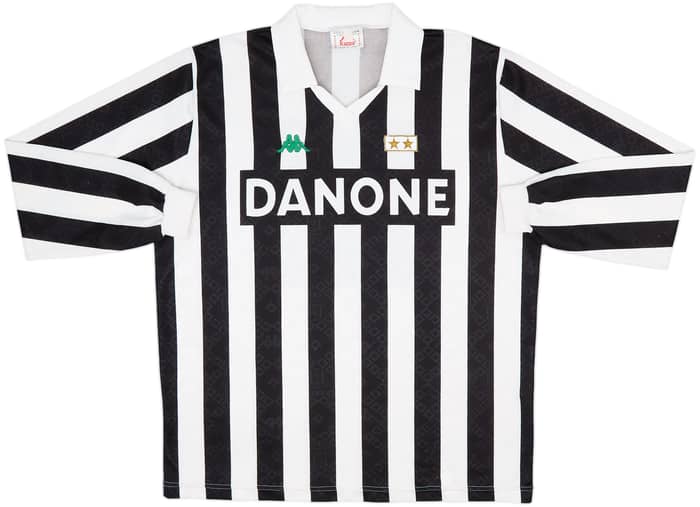 1992-94 Juventus Home L/S Shirt - 9/10 - (XXL)