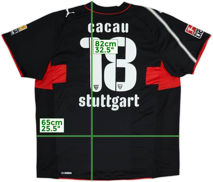 2008-10 Stuttgart Third Shirt Cacau #18 - 6/10 - (XXL)