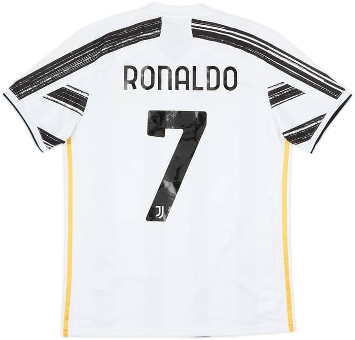 2020-21 Juventus Home Shirt Ronaldo #7 - 7/10 - (M)