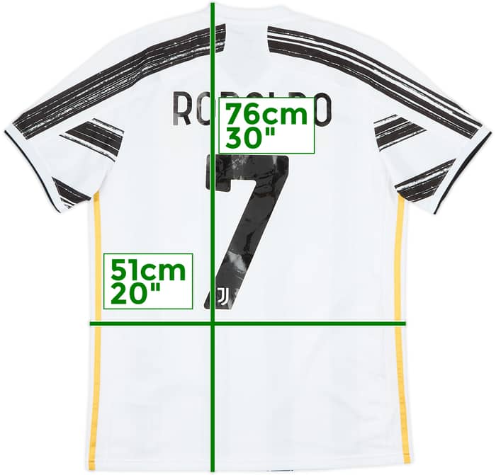2020-21 Juventus Home Shirt Ronaldo #7 - 7/10 - (M)