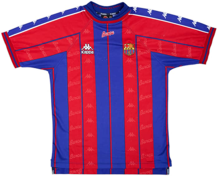 1997-98 Barcelona Camiseta de local - 7/10 - (L)