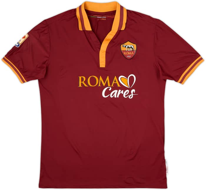 2013-14 Roma Home Shirt Benatia #17 - 7/10 - (S)