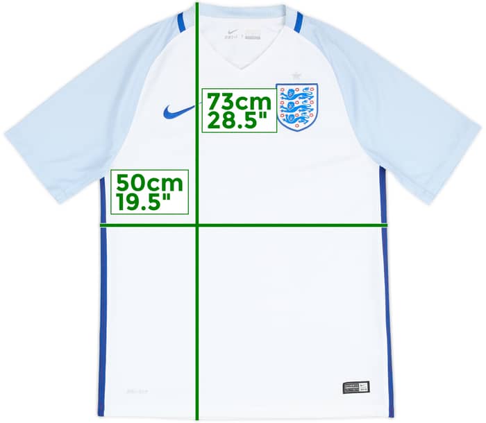 2016-17 England Home Shirt - 5/10 - (M)