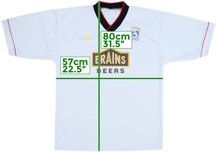 1995-96 Cardiff Away Shirt - 8/10 - (L)