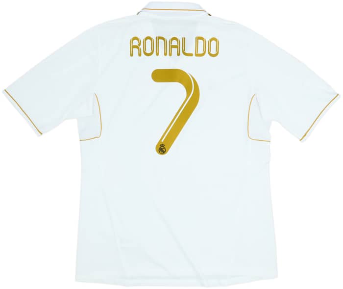 2011-12 Real Madrid Home Shirt Ronaldo #7 - 5/10 - (XL)