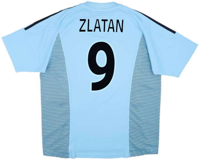 2002-03 Ajax Camiseta Visitante Zlatan #9 - 8/10 - (L)
