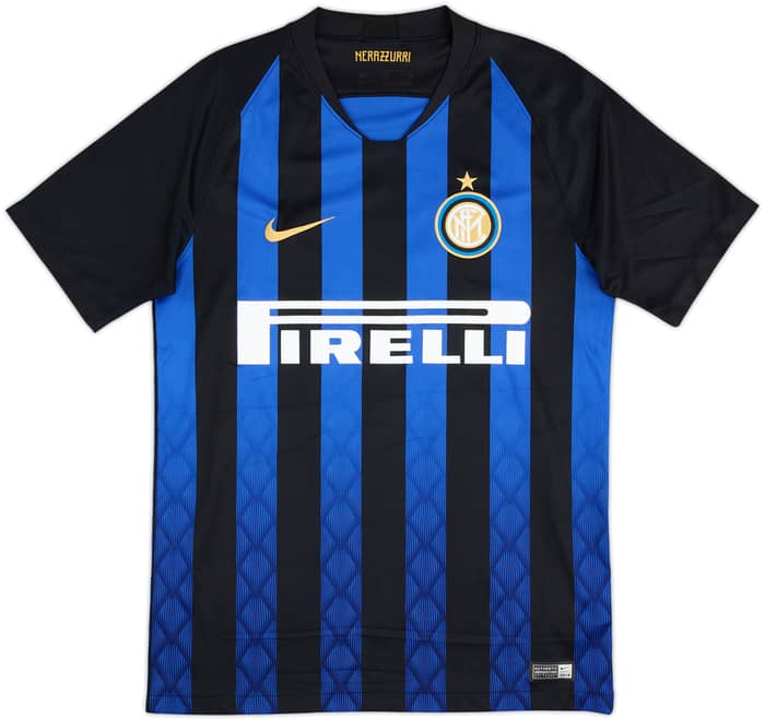 2018-19 Inter Milan Home Shirt Icardi #9 - 8/10 - (S)