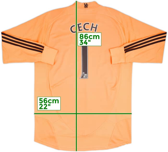 2008-09 Chelsea GK Shirt Cech #1 - 8/10 - (L)