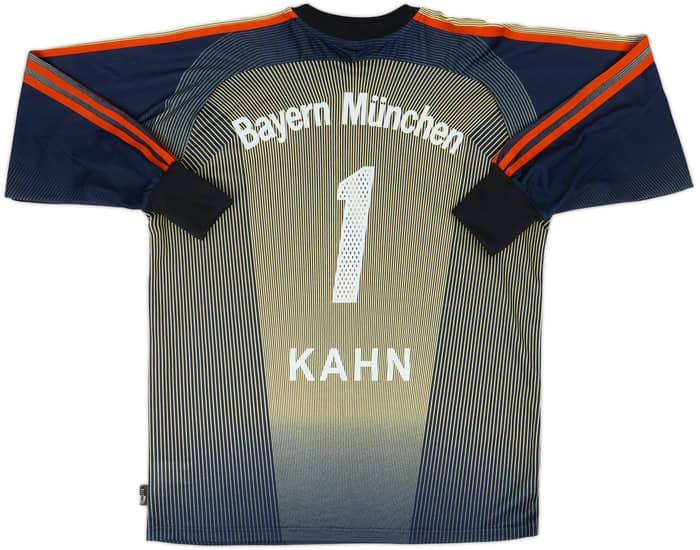 2003-04 Bayern Munich GK Shirt Kahn #1 - 7/10 - (M)