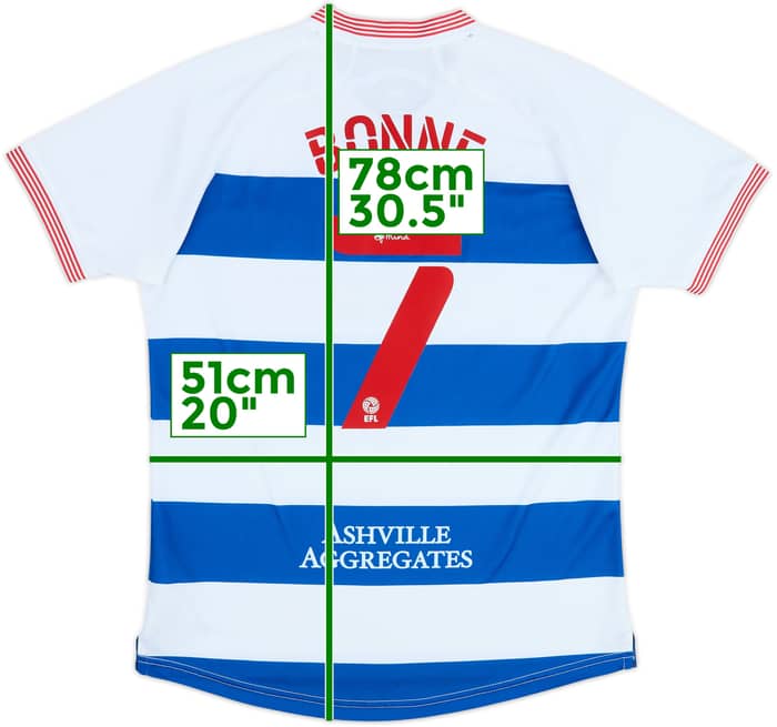 2020-21 QPR Home Shirt Bonne #7 - 8/10 - (M)