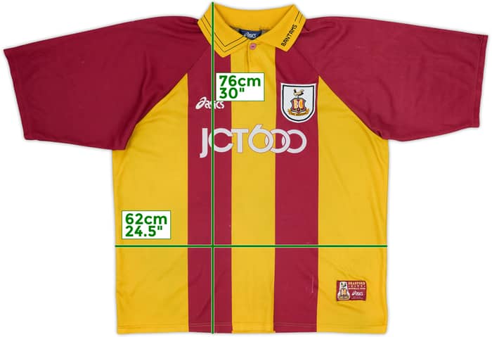 1999-01 Bradford Home Shirt - 4/10 - (XL)