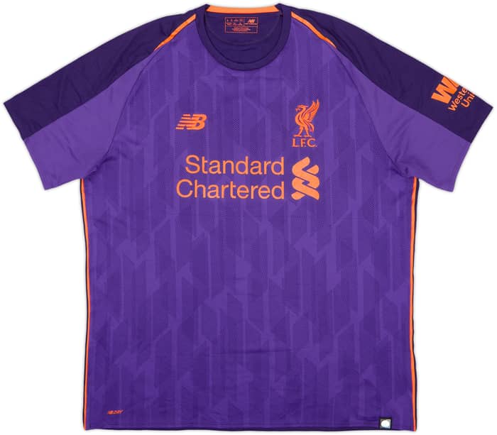 2018-19 Liverpool Away Shirt Virgil #4 - 6/10 - (XL)