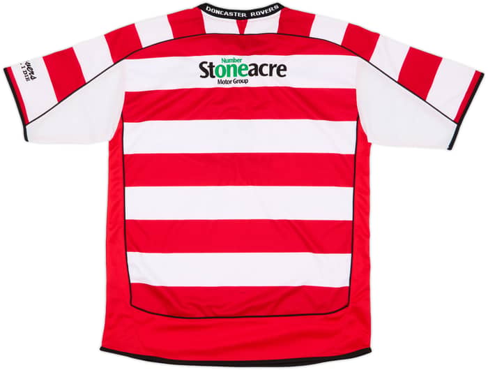 Camiseta de local del Doncaster Rovers 2007-08 - 8/10 - (L)