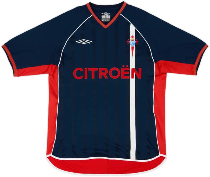 Camiseta de visitante del Celta Vigo 2001-02 - 7/10 - (L)