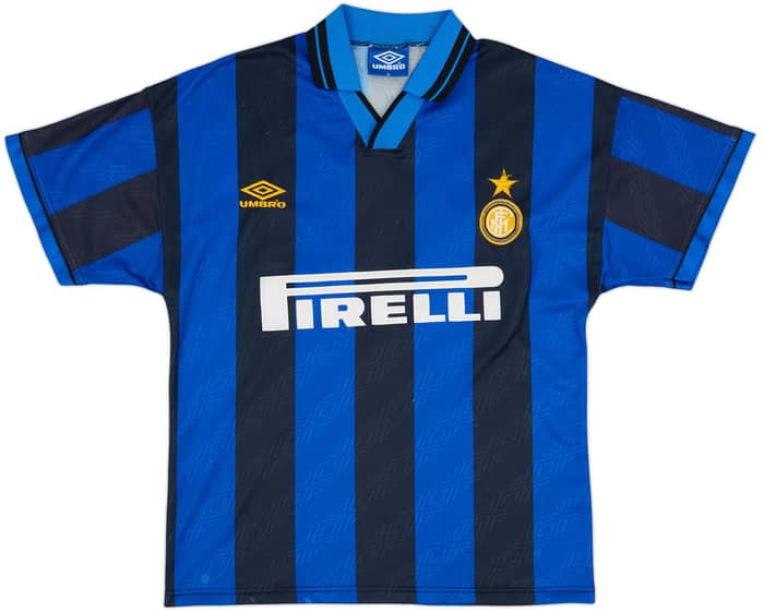 1995-96 Inter Milan Home Shirt - 7/10 - (M)