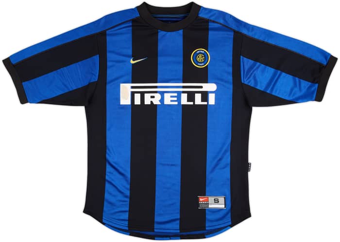 1999-00 Inter Milan Home Shirt Ronaldo #9 - 5/10 - (S)