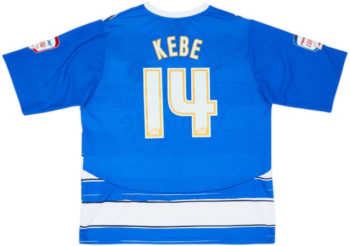 2010-11 Reading Home Shirt Kebe #14 - 7/10 - (XXL)