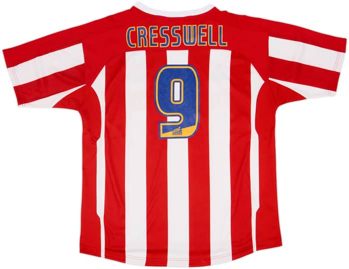 2007-08 Stoke City Home Shirt Cresswell #9 - 6/10 - (XXL)