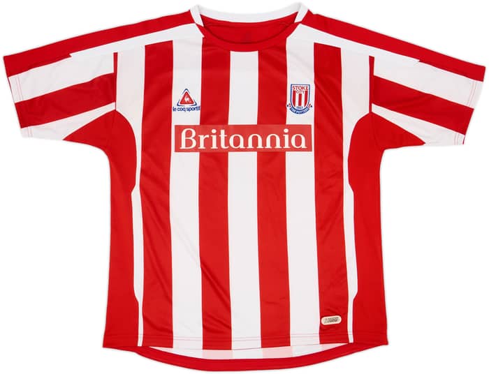 2007-08 Stoke City Home Shirt Cresswell #9 - 6/10 - (XXL)