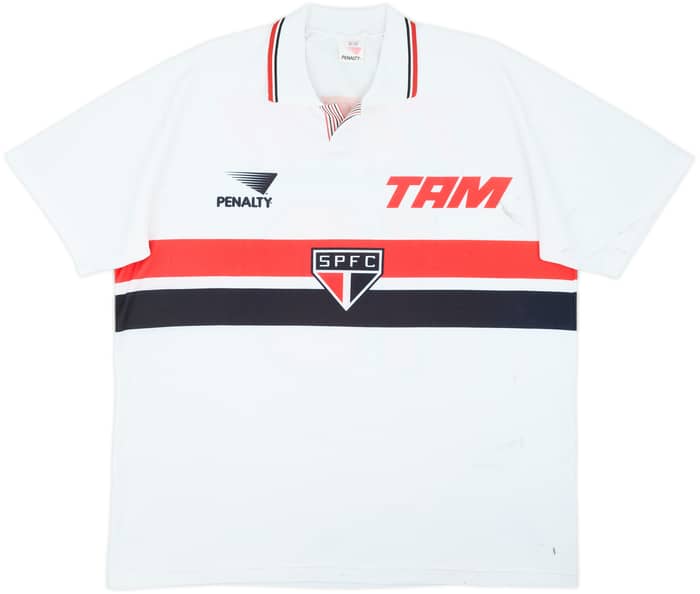 1993 Sao Paulo Home Shirt #10 - 6/10 - (XL)