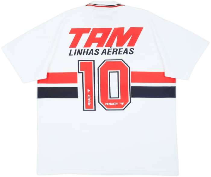 1993 Sao Paulo Home Shirt #10 - 6/10 - (XL)