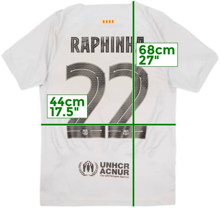 2022-23 Barcelona Third Shirt Raphinha #22 - 6/10 - (S)