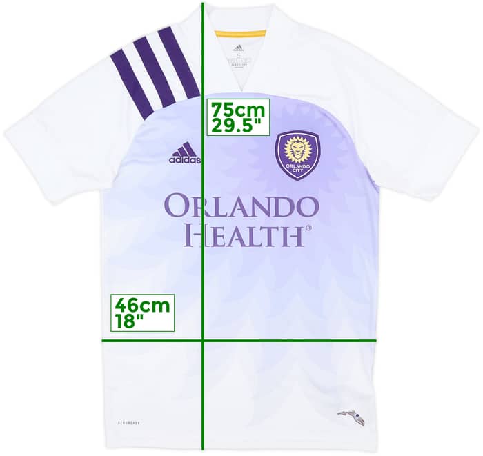 Camiseta de visitante del Orlando City 2020 - 7/10 - (S)
