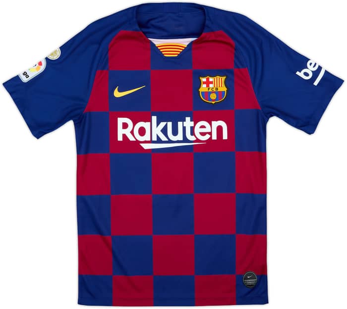 2019-20 Barcelona Home Shirt Messi #10 - 8/10 - (S)