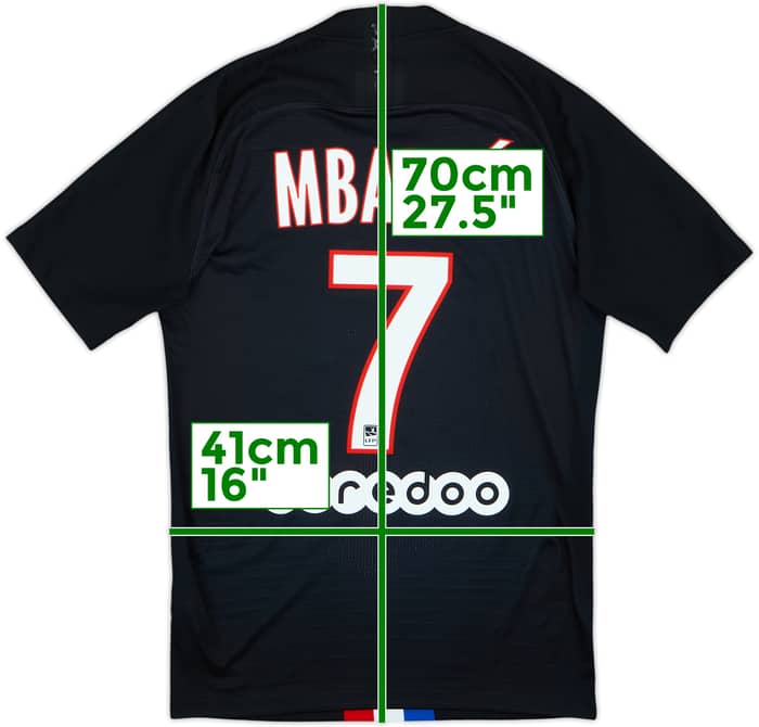 2019-20 Paris Saint-Germain Authentic Fourth Shirt Mbappe #7 - 7/10 - (XS)