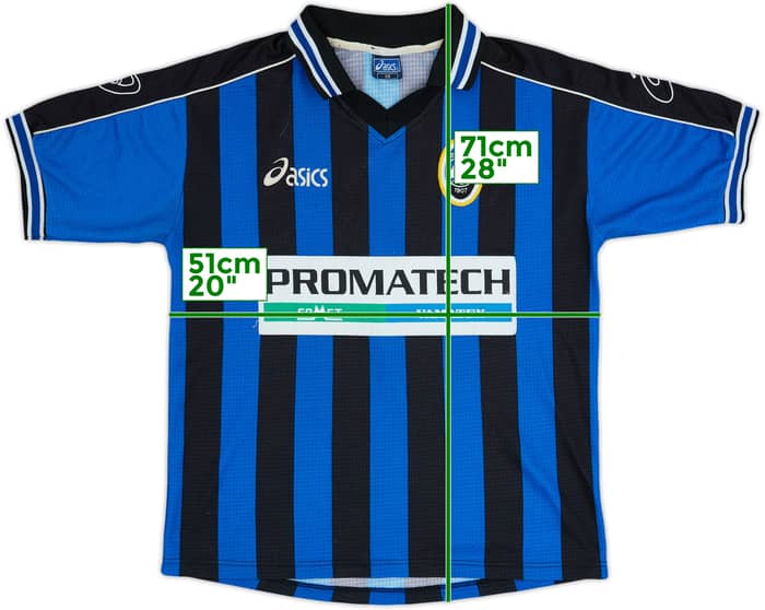 Camiseta de local de Atalanta 2000-01 #7 - 7/10 - (XS)