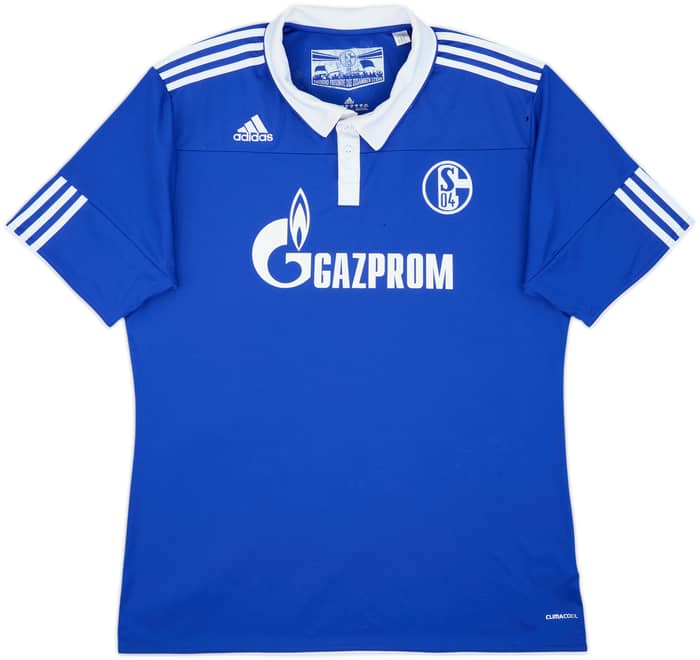 2010-12 Schalke Home Shirt - 4/10 - (XXL)