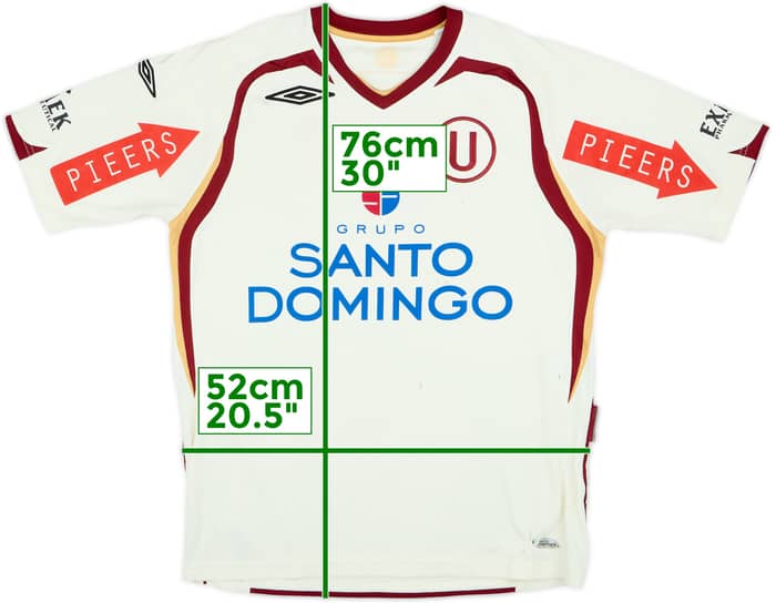 2008 Universitario Home Shirt - 5/10 - (L)