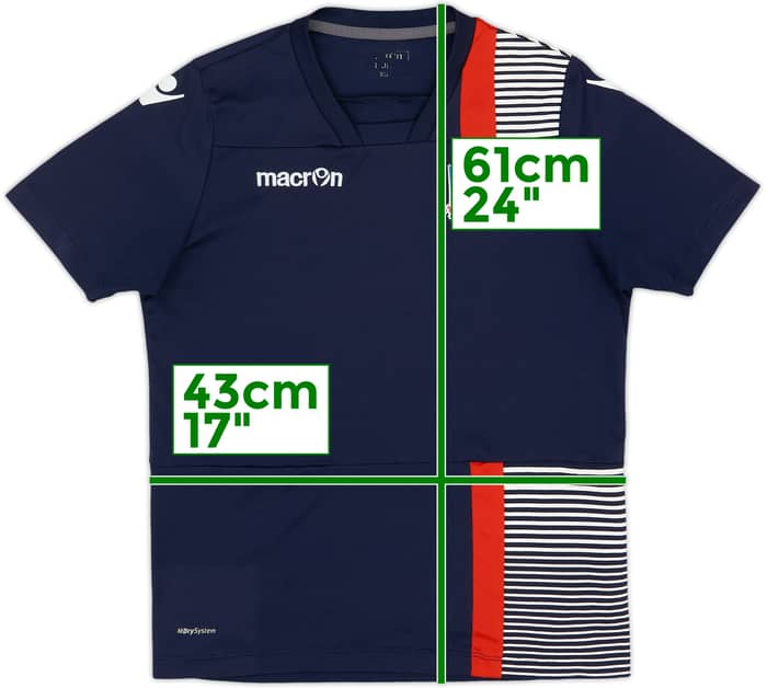 2017-18 Stoke City Macron Training Shirt - 8/10 - (L.Boys)