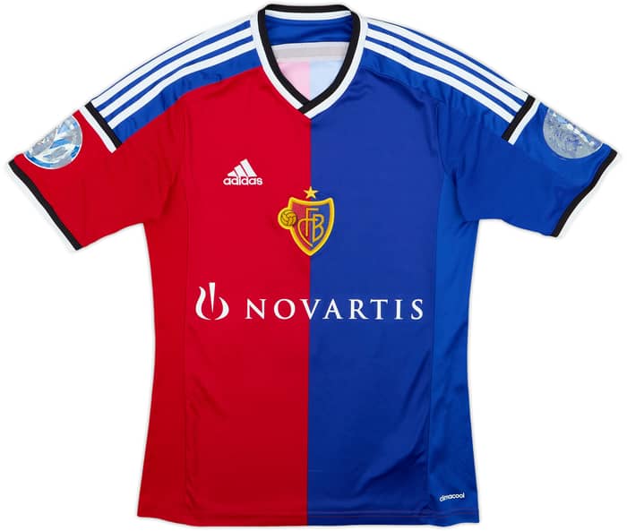 2014-15 FC Basel Home Shirt F.Schar #16 - 5/10 - (S)