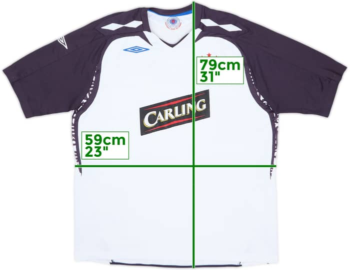 2007-08 Rangers Away Shirt - 6/10 - (XXL)