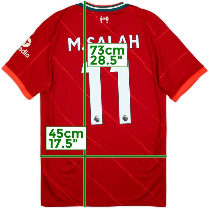 2021-22 Liverpool Home Shirt M.Salah #11 - 5/10 - (S)
