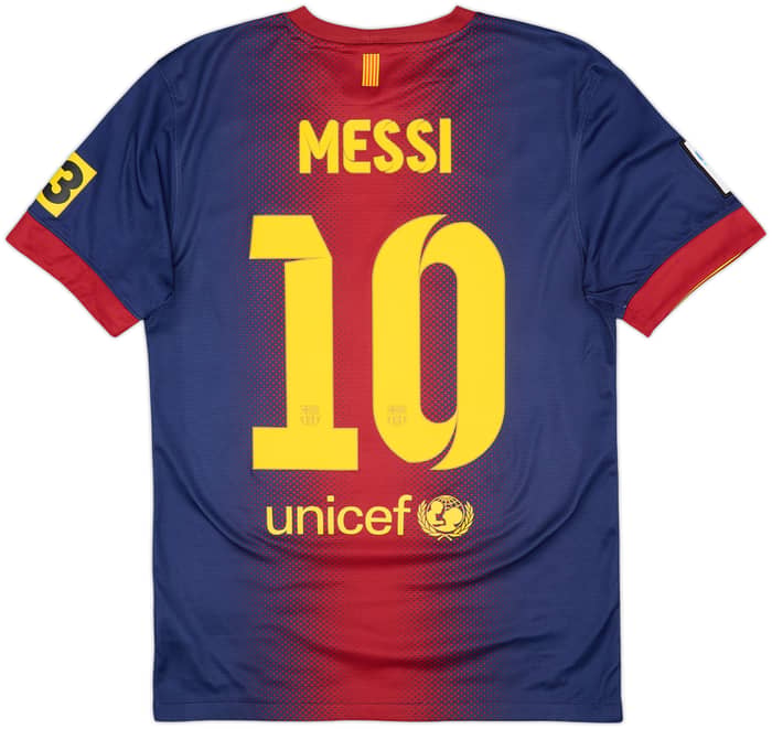 2012-13 Barcelona Camiseta Local Messi #10 - 6/10 - (S)