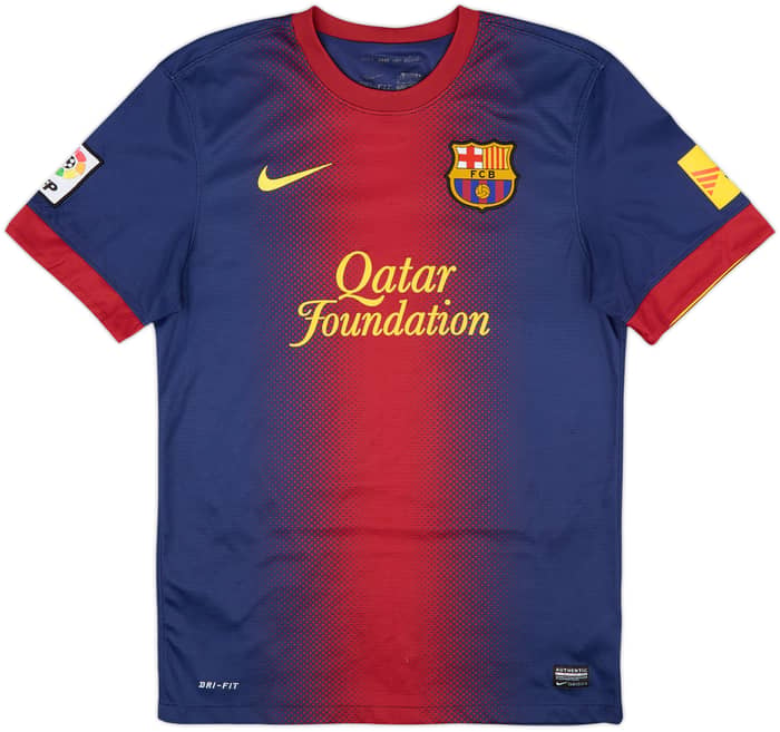 2012-13 Barcelona Camiseta Local Messi #10 - 6/10 - (S)