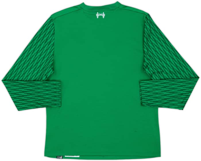 2017-18 Liverpool '125 Years' GK Shirt - 8/10 - (M.Boys)